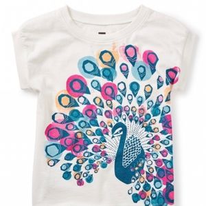 India Peacock Graphic Tee